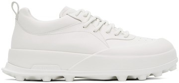Jil Sander 白色 Orb 运动鞋