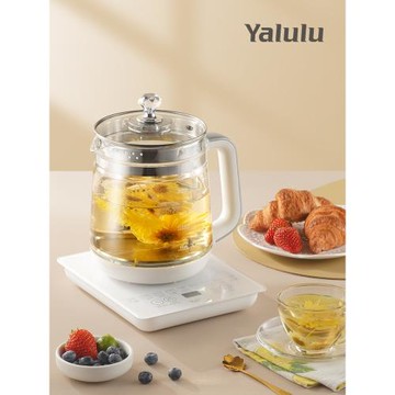 Yalulu養生壺110v恒溫煮茶器多功能家用出口小家電美國日本加拿大