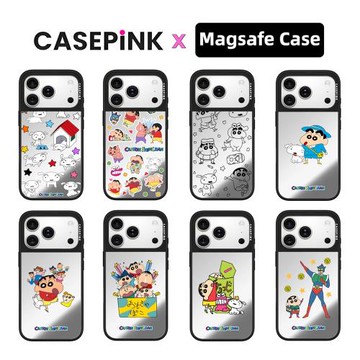 Magsafe磁吸CASE聯名Mutsui可愛小狗16Pro手機殼升級款亞克力適用iPhone14蘋果13防摔15Promax情侶少女保護套