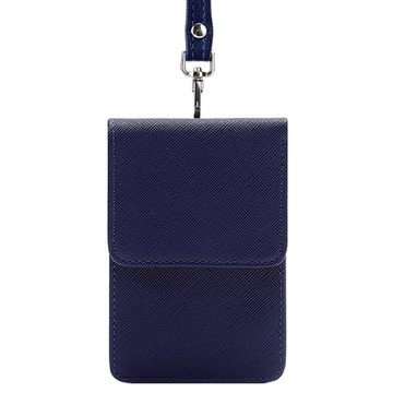 Addedit Gadien 頸掛卡夾  7.7 x 11 x 0.4 厘米  海軍