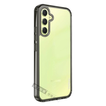 CITY晶鑽彩盾 三星 Samsung Galaxy A34 5G 抗發黃透明殼 氣囊軍規防摔殼 手機殼(石墨灰)