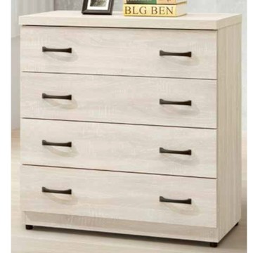 AS DESIGN雅司家具-卡巴歐鋼刷白四斗櫃-80*40*86cm