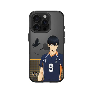 iPhone 16 Pro Clear (相機按鈕) 酷墨灰 - 排球少年 Haikyu!! - 球場上的飛雄
