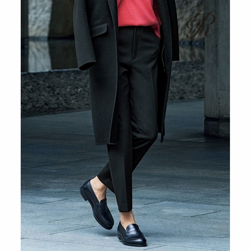 オンワードウールダブルクロス スティック パンツ【Rアール】