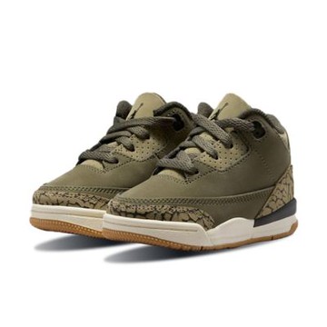 Nike Air Jordan 3 Retro Family Affair (TD) 卡其 運動鞋 小童鞋 DM0968-202