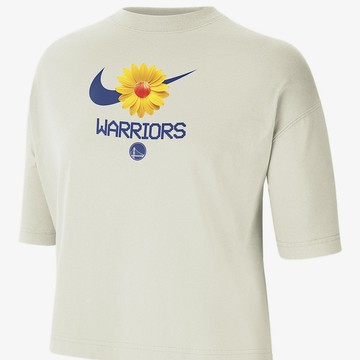【NIKE】GSW W NK CTS OGC SS BOXY TEE 女 短袖上衣 勇士隊-HQ1408901
