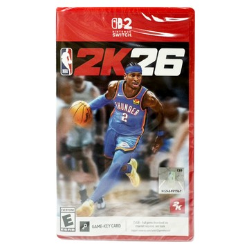 Nintendo 任天堂 SWITCH NS2 國際版 NBA 2K26 鑰匙卡 美版 中文  單一商品
