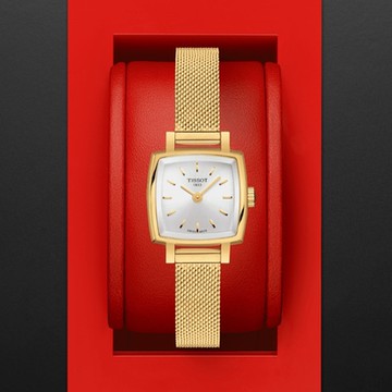 TISSOT天梭 官方授權 LOVELY系列 典雅時尚腕錶-金 聖誕節 禮物 送禮 20mm/T0581093303100