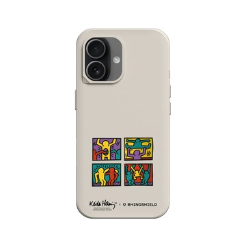 iPhone 17 SolidX 貝殼灰 - Keith Haring - 普普商店