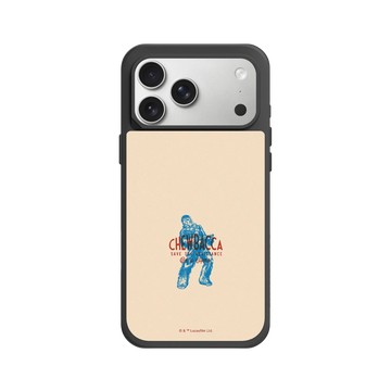 iPhone 17 Pro Max SolidX 黑 - 迪士尼-星際大戰 Star Wars - 小圖款-丘巴卡