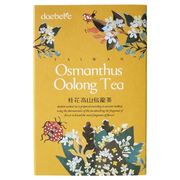 daebete 茶米茶 桂花高山烏龍茶 Set 甘醇滑順好入口 濃郁甜蜜口感  7g  5包  1盒
