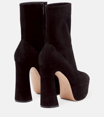 Gianvito Rossi Camnero sock-fit suede ankle boots