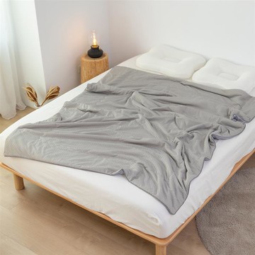 【金大器】酷涼極凍涼被（冷酷灰） 5x6尺_廠商直送