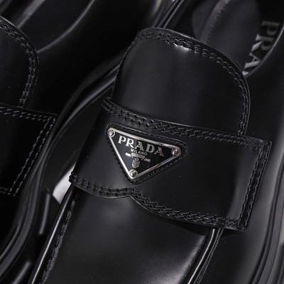 PRADA プラダ ローファー 2DE129 B4L F0002 メンズ モノリス ...