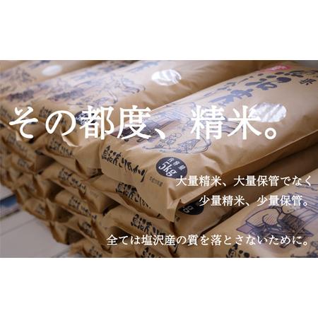 ふるさと納税 令和5年産 南魚沼産コシヒカリ 10kg 白米 塩沢地区100%(5kg2袋) 新潟県南魚沼市