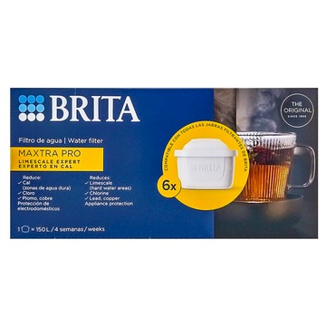 BRITA MAXTRA PRO濾芯 去水垢專家 6個  白色  1盒