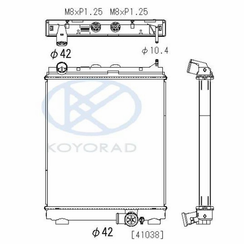 口コミ・レビュー評価が高いおすすめ人気商品の通販 コロナディーゼル CT150 MT ラジエーター ラジエター 車 車用品 その他