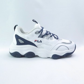 FILA 5J346Y132 女運動鞋 復古鞋 休閒鞋 抗菌消臭鞋墊 白x藍【iSport愛運動】
