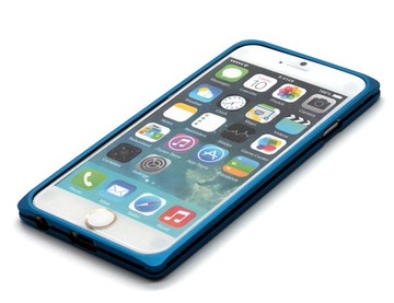 UptionTek Miyabi iPhone 6 4.7吋 IP631 海洋藍極致輕薄型鋁合金保護框 .