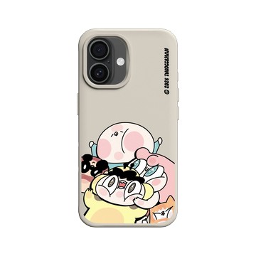 iPhone 16 SolidX 貝殼灰 - 鹿人 Twodeerman - 鹿人宇宙抱成一團