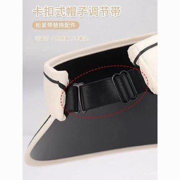 🔥臺灣出貨+免運🔥帽子後麵調節扣鬆緊帶替換固定配件太陽帽卡扣防曬帽防風防掉神器
