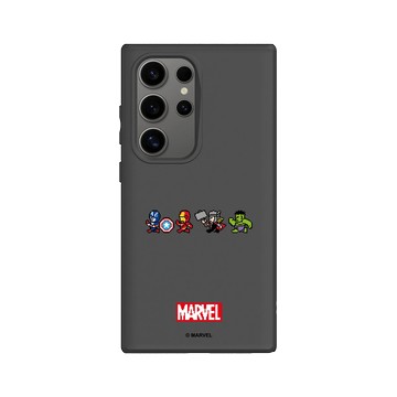 Galaxy S24 Ultra SolidSuit 黑 - 迪士尼-漫威 Marvel - 漫威英雄-8Bit版