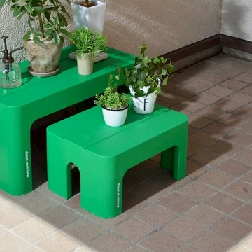 日本 squ+ Decora step日製多功能墊腳椅凳(高20cm)-多色可選 - 紅