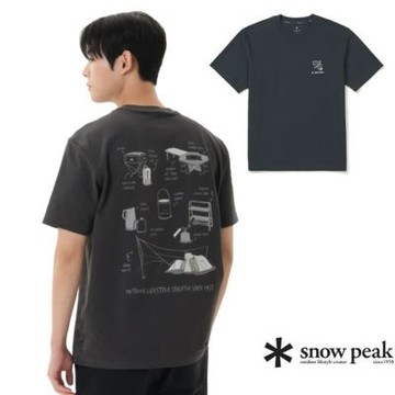 【Snow Peak SK】男女 韓版 Sorona Gear 短袖T恤.圓領/ SKS26MUFTS06