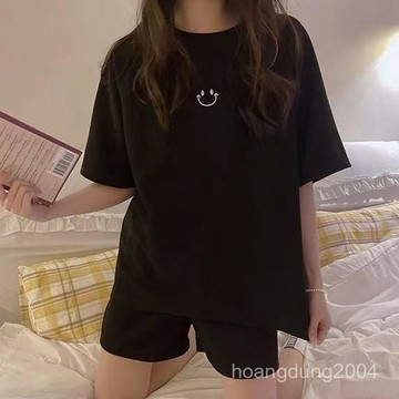 【台灣现貨】華夫格睡衣 夏天睡衣 短袖睡衣 涼感睡衣 大碼睡衣 女生睡衣 居家服 睡衣套裝 日係睡衣女 家居服 女睡衣