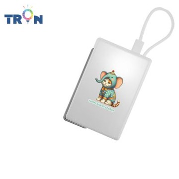24H快速出貨 TRON Magsafe雙面磁吸自帶線行動電源 小動物伸展台 支架 充電器