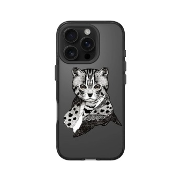 iPhone 16 Pro Clear 酷墨灰 - 花生騷 WasangShow - 友誼石虎