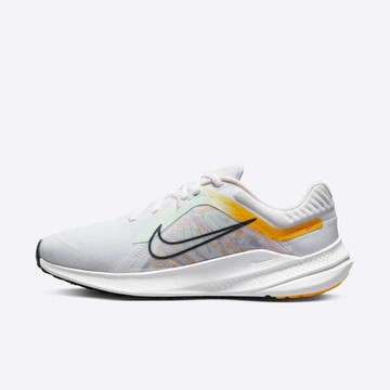 Nike Wmns Quest 5 PRM [DO9473-100] 女 慢跑鞋 運動鞋 透氣 緩震 白 黃