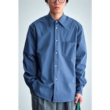 [HUMANIMAL] 日本進口面料天然皺肌理易打理透氣長袖襯衫襯衣