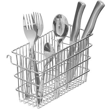 《KitchenCraft》3格餐具瀝水收納架- 廚具 碗筷收納筒 瀝水架 瀝水桶