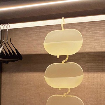 O-Life｜掛勾瀝水收納盒 三入組