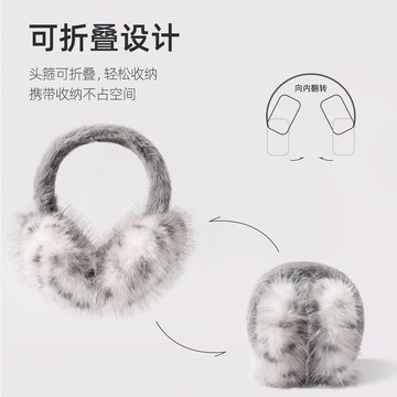 保暖耳罩 秋冬耳罩 毛絨保暖耳罩 賞雪帽 護耳帽 防寒防凍耳罩 時尚耳罩 豹紋耳罩毛絨冬季護耳防寒騎車耳包防凍毛茸茸防寒