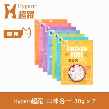 【SofyDOG】Hyperr超躍 凍乾零食 海陸七味 30g 七件組【APP下單天天10%點數回饋】