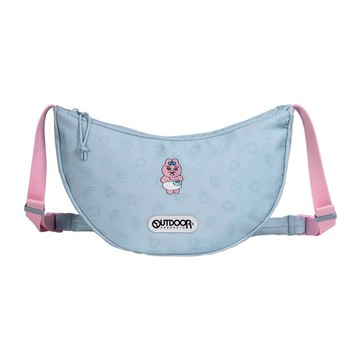 新品來襲⭐【OUTDOOR】Opanchu Usagi褲褲兔彎月側背包-藍色