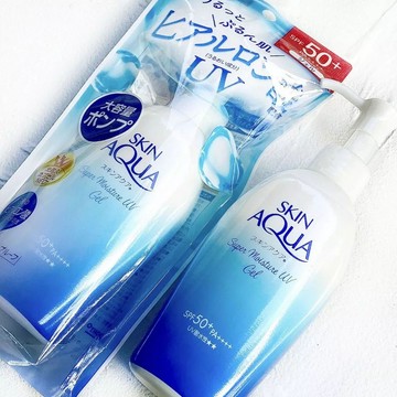 日本樂敦 水感防曬啫喱 SPF50 防曬乳 保濕 清爽不油膩 防曬 防曬霜 防曬乳 隔離 大容量140ml