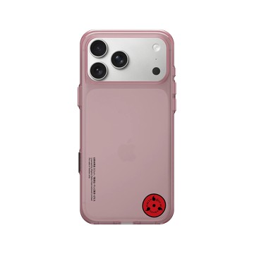 iPhone 17 Pro Max Clear (相機按鈕) 晶醺玫 - 火影忍者 Naruto - LOGO系列-寫輪眼