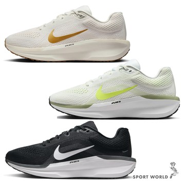 【下殺】Nike 慢跑鞋 女鞋 WINFLO 11 白金/白綠/黑白【運動世界】FJ9510-003/FJ9510-102/FJ9510-001