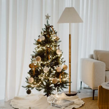 聖誕裝飾懶人包- 奶茶暮色樹(適用120cm樹體）