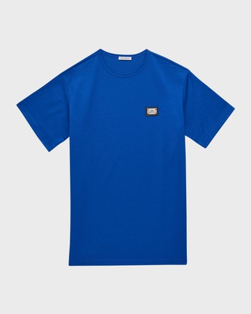Boy's Logo Plaque T-Shirt, Size 8-14