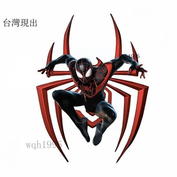 🕸蜘蛛人周邊🕸漫威蜘蛛俠汽車貼紙動漫個性創意酷炫趣味汽車裝飾貼紙