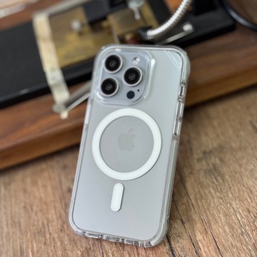 ARMOR iPhone15系列SignaturePRO MagSafe電話保護殼_水晶透明