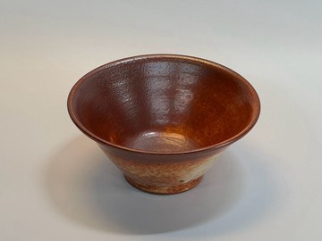 赤志野陶碗-1