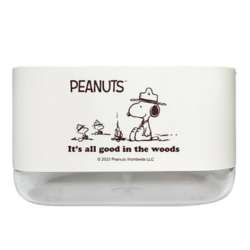 PEANUTS 史努比 洗潔精起泡盒 14.5 x 10.8 x 8.6cm  露營趣 白色  1個