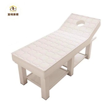 免運 美容床 美容院專用 實木 實木午休床美容院專用家用理療中醫推拿按摩床艾灸美體折疊床 可開發票 全館八折 工廠現貨直銷 新品特價 y9054
