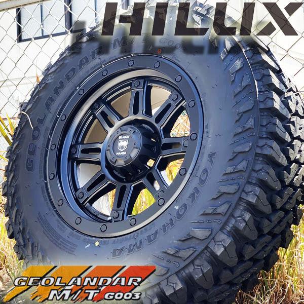 ハイラックス GUN125 エスカレード タホ サバーバン BLACK