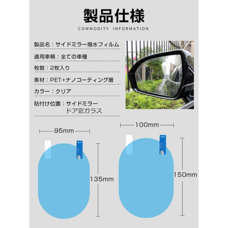 サイド ミラー 曇ら ない ストア